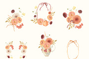 Vanilla Autumn watercolor, a Seasonal Illustration by LiChu Art (Thumbnail 7 of 10)