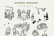 Hand Drawn Frames & Summer Icons, an Object Graphic by Laras Wonderland (Thumbnail 4 of 13)