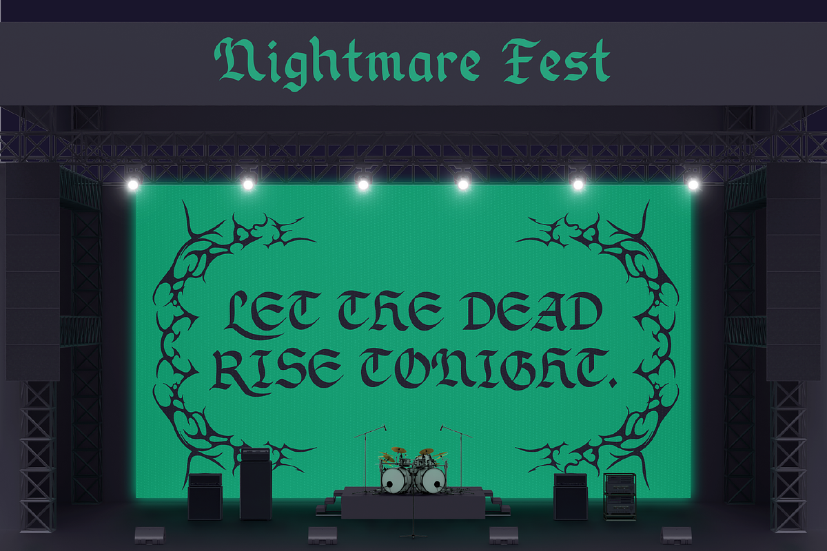 Quembey – Retro Horror Blackletter, a Blackletter Font by Tiptop Graphic (Photo 7 of 9)