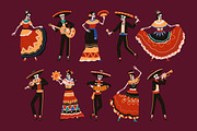 Day of the Dead characters & decor, a Person Illustration by Good Studio (Thumbnail 2 of 8)