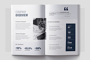 Annual Report Template, Marketing, a Brochure Template by Niofix (Thumbnail 2 of 6)