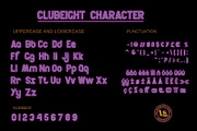 Clubeight, a Script Font by LetterStock (Thumbnail 5 of 7)