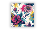 Colorful Paint Splatter Patterns, a Pattern Graphic by FloridPrintables (Thumbnail 6 of 10)