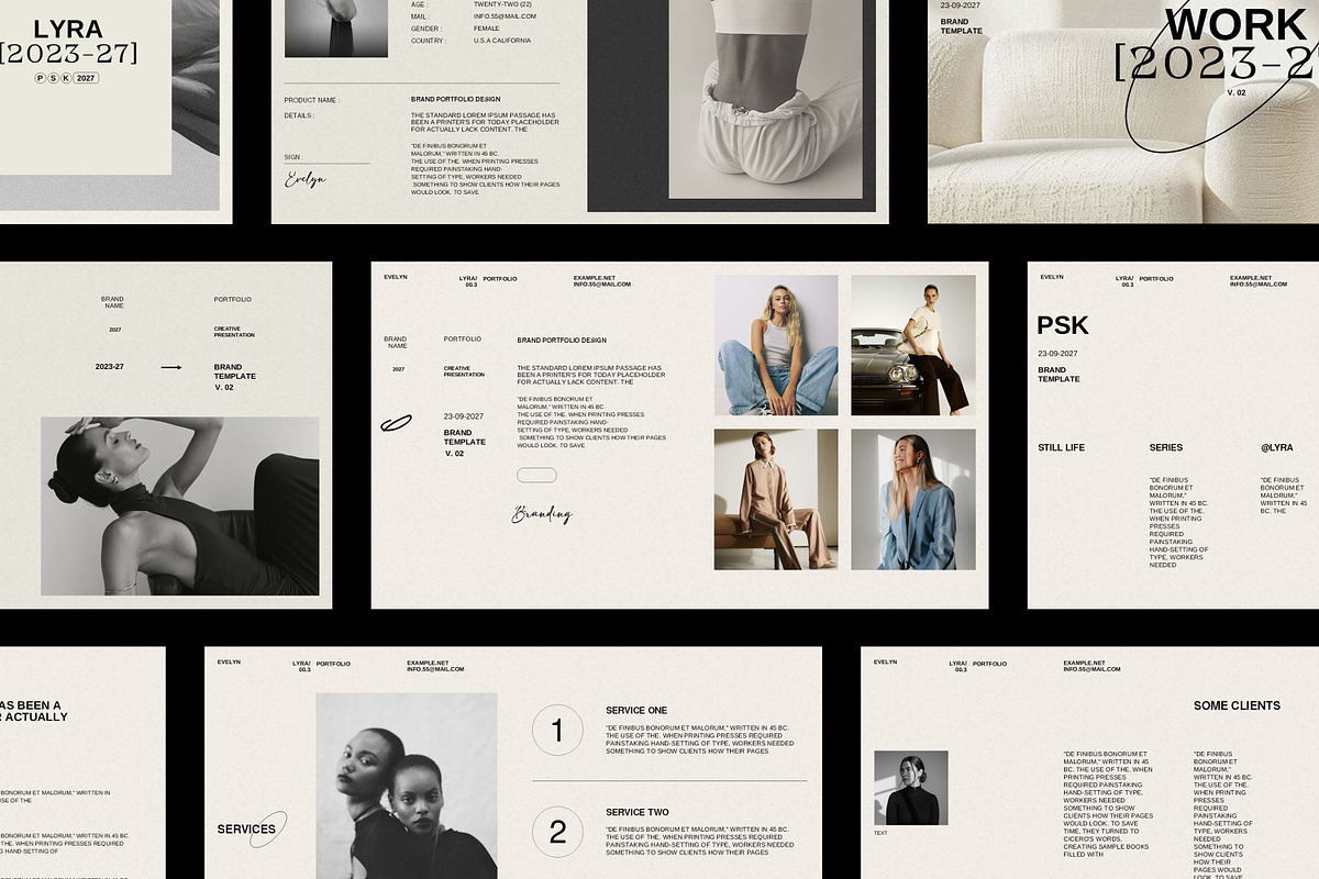 Brand Portfolio Template, a Presentation Template by slidestock55 (Photo 3 of 14)