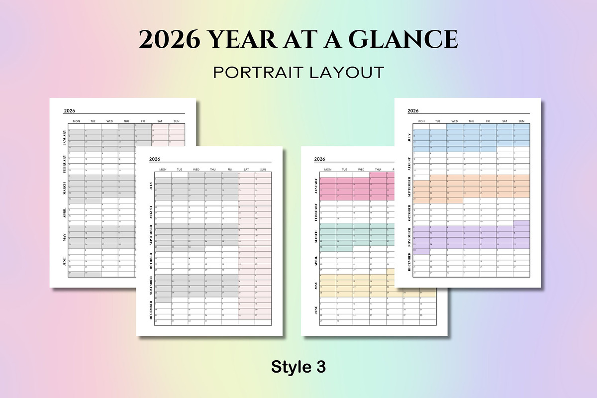 2026 Year at a Glance preview 5