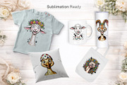 Funny Easter Animal Sublimation, an Illustration by Artnoy (Thumbnail 7 of 9)