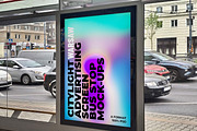Warsaw Citylight Ad Bus Stop 11 v2, an Advertising Mockup by Graphic Shelter (Thumbnail 3 of 7)