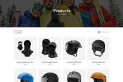 Skiing Skate & Snow Boards Shopify, a Shopify Template by HasnainDEV (Thumbnail 3 of 5)