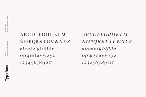 Minyi - A Feminine Serif Typeface