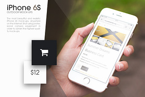 iPhone 6S Outdoor Mock-Ups