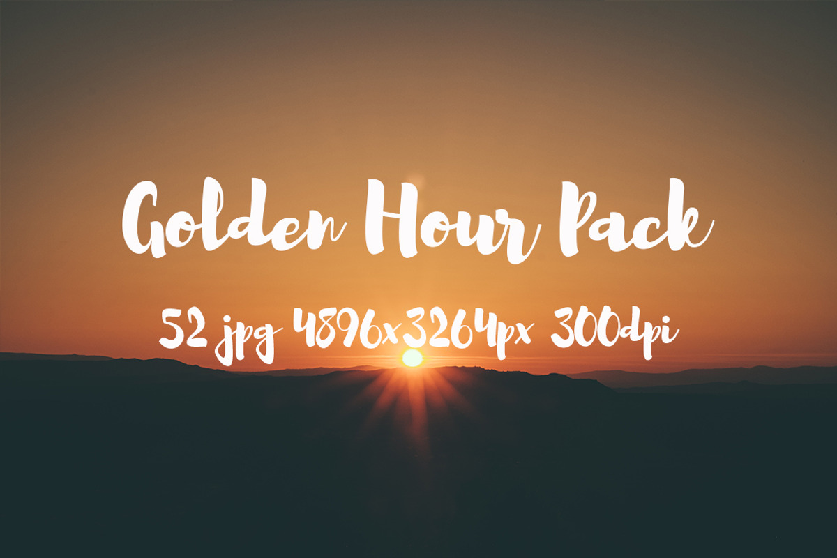 Golden Hour Pack, a Templates & Theme by ApertureVintage (Photo 1 of 29)