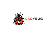 Modern Ladybug Logo, a Branding & Logo Template by Logocreative (Thumbnail 2 of 2)