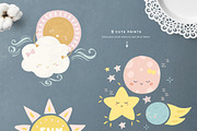 Cute baby patterns, prints, clipart, a Pattern Graphic by Inna Moreva (Thumbnail 3 of 9)