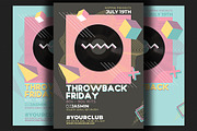 Summer Retro Party Flyer, a Flyer Template by Hotpin (Thumbnail 3 of 5)