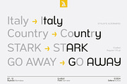 Exalted - Geometric sans serif, a Sans Serif Font by Zafara Studios (Thumbnail 7 of 12)