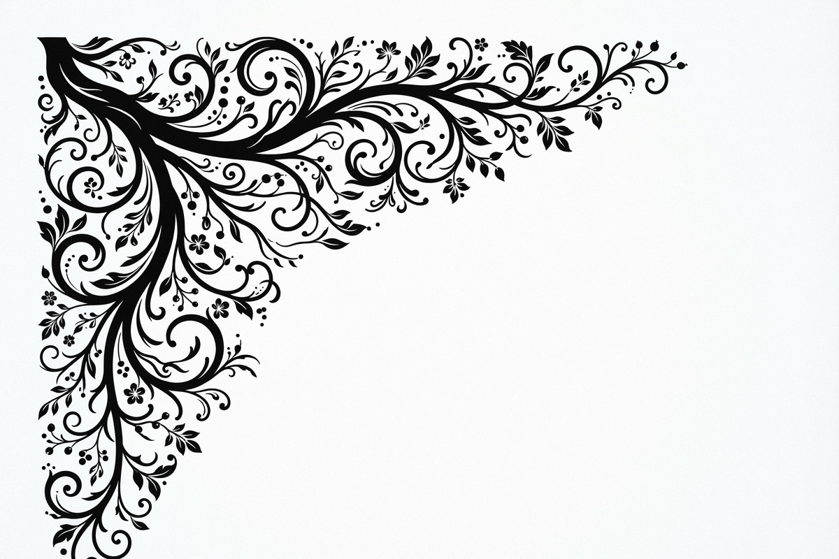 50 Tree Branch Corner Silhouette, a Decorative Illustration by Amazin_art (Photo 10 of 27)