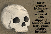 Grunge Procreate Texture Brushes, a Brush Add-On by KJP Designs (Thumbnail 10 of 11)