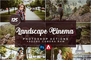 Landscape Cinema Photoshop Actions