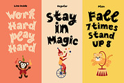 The Great Circus, a Font by caocastudio (Thumbnail 4 of 5)