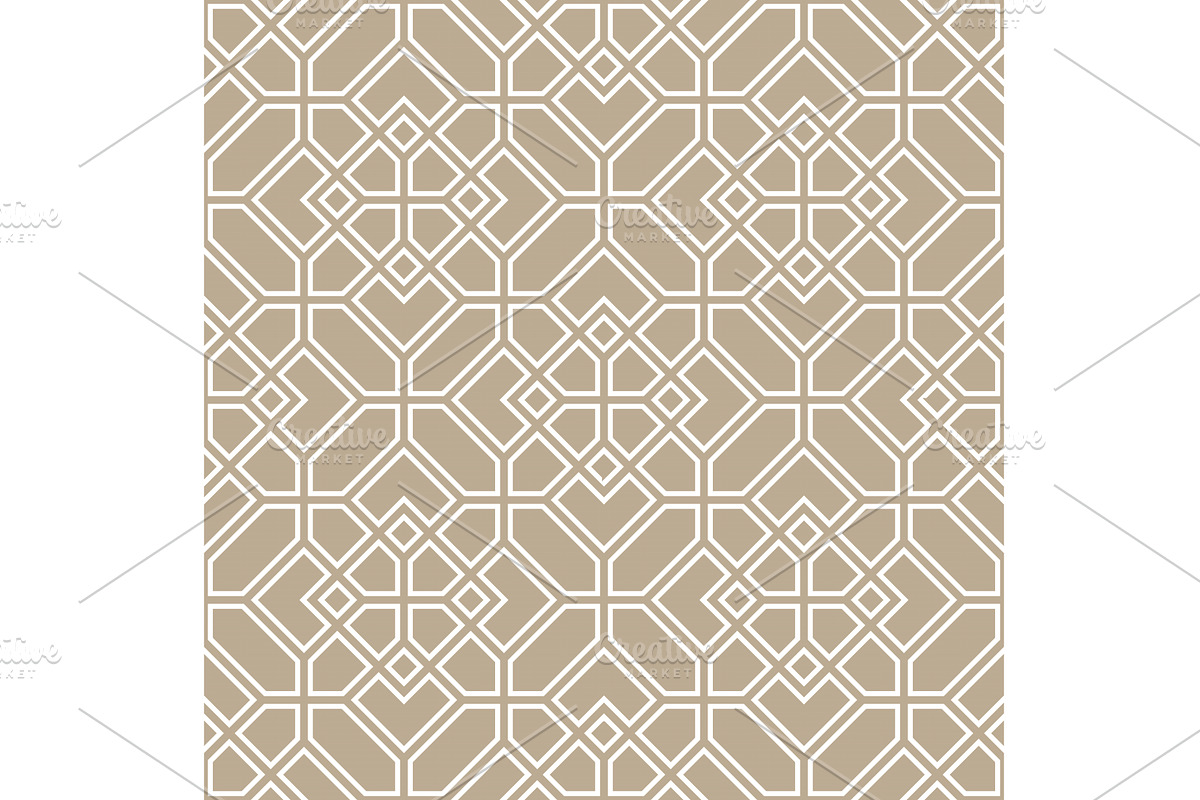 Abstract geometry pattern in Arabian, a Texture Graphic by RODINA (Photo 1 of 3)