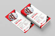 Gym Fitness Rack Card or DL Flyer, a Flyer Template by VectStock (Thumbnail 3 of 4)