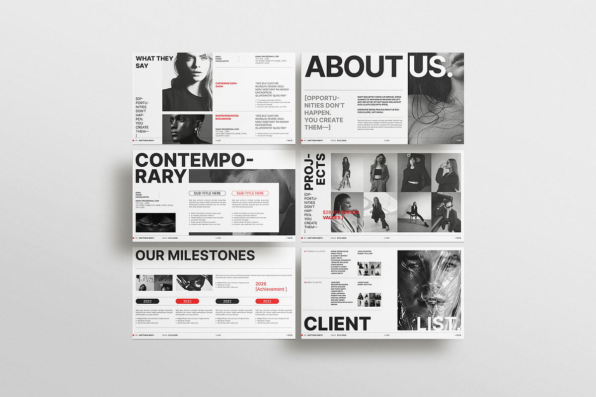 Proposal Presentation Template, a Presentation Template by ArtisanaAura (Photo 7 of 14)