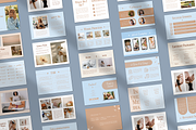 PORTFOLIO CANVA TEMPLATE, a Marketing Template by The Little Lily Studio (Thumbnail 4 of 5)