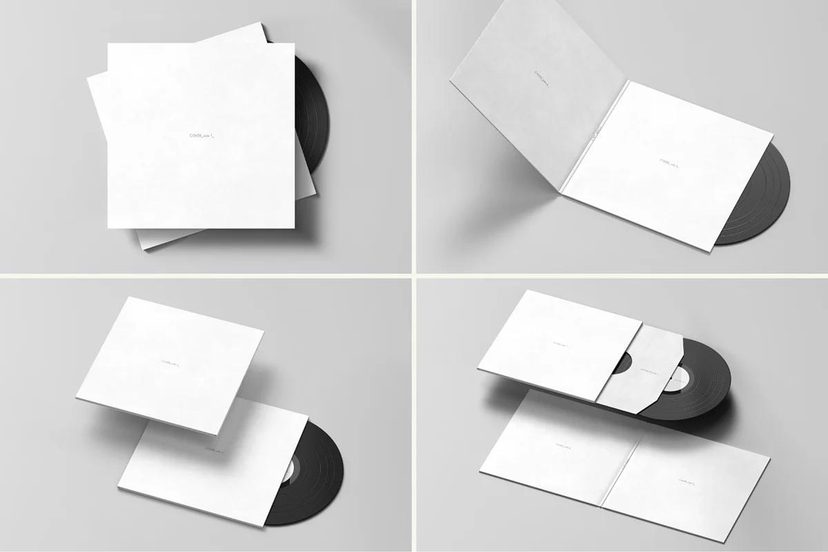 Vinyl Mock-up, a Product Mockup by BLISS DESIGN (Photo 3 of 3)
