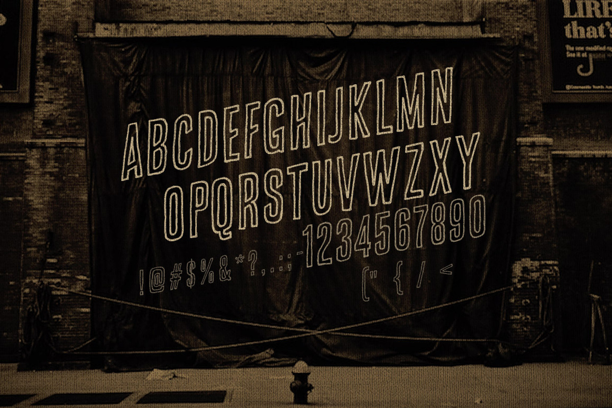 Bronx Shoes Custom Font preview 5