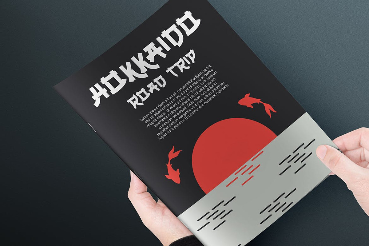UNGAI - Japanese Font, a Font by tokokoo (Photo 14 of 15)