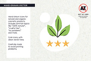 Natural & Organic Cosmetics Icons, a Solid Icon by insemar (Thumbnail 2 of 4)