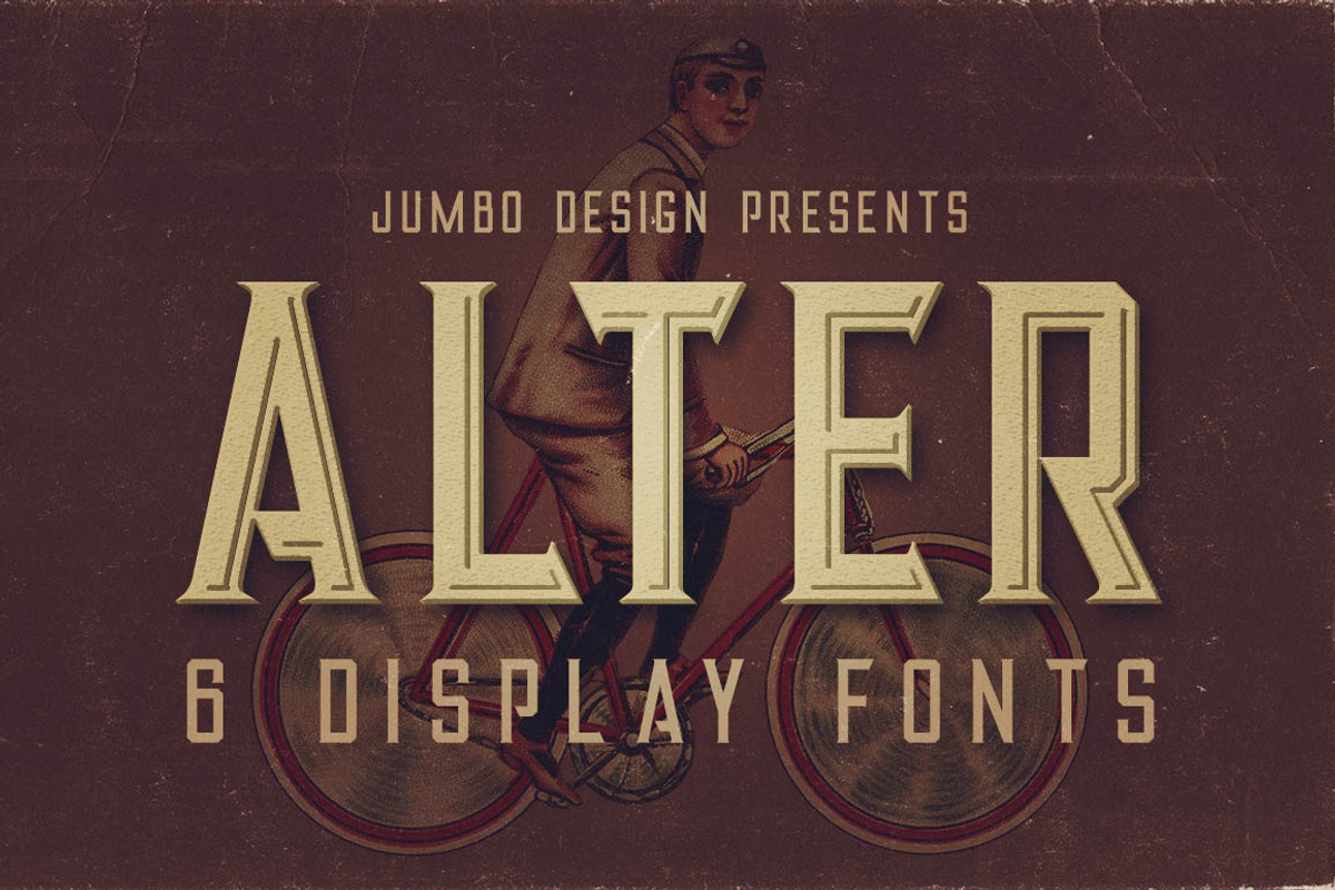 Alter - Vintage Style Font