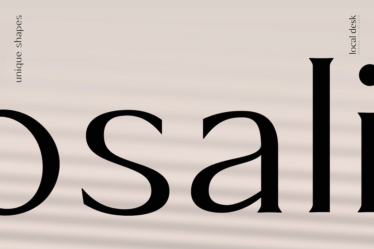 Rosaly – Fancy & Elegant Serif, a Serif Font by Local Desk Designstudio (Photo 13 of 24)