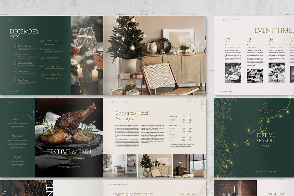 Christmas Brochure Template, a Brochure Template by BrandPacks (Photo 2 of 3)