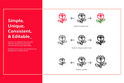 200 Valentine Icons Set, an Emoji Icon by Creative Perspective (Thumbnail 3 of 6)