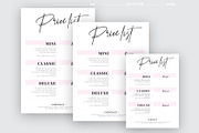 Photography Price List Template, a Stationery Template by Amit Debnath (Thumbnail 5 of 6)