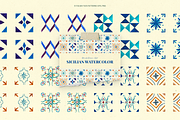 Sicilian Watercolor Fruits & Floral, a Decorative Illustration by Promo Graphics (Thumbnail 3 of 8)