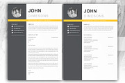 Minimal Resume CV template in Word, a Resume Template by paulresume (Thumbnail 4 of 5)