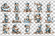 Whimsical Old Sailor PNG Clipart, a Person Illustration by Nicolle's Colorful Art (Thumbnail 3 of 4)
