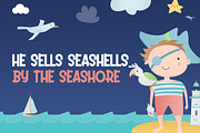 Daydream Kids Font, a Sans Serif Font by Salt & Pepper Designs (Thumbnail 2 of 7)