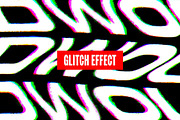 Glitch Distort Text Effect, a Layer Style Add-On by Design Squad (Thumbnail 1 of 4)