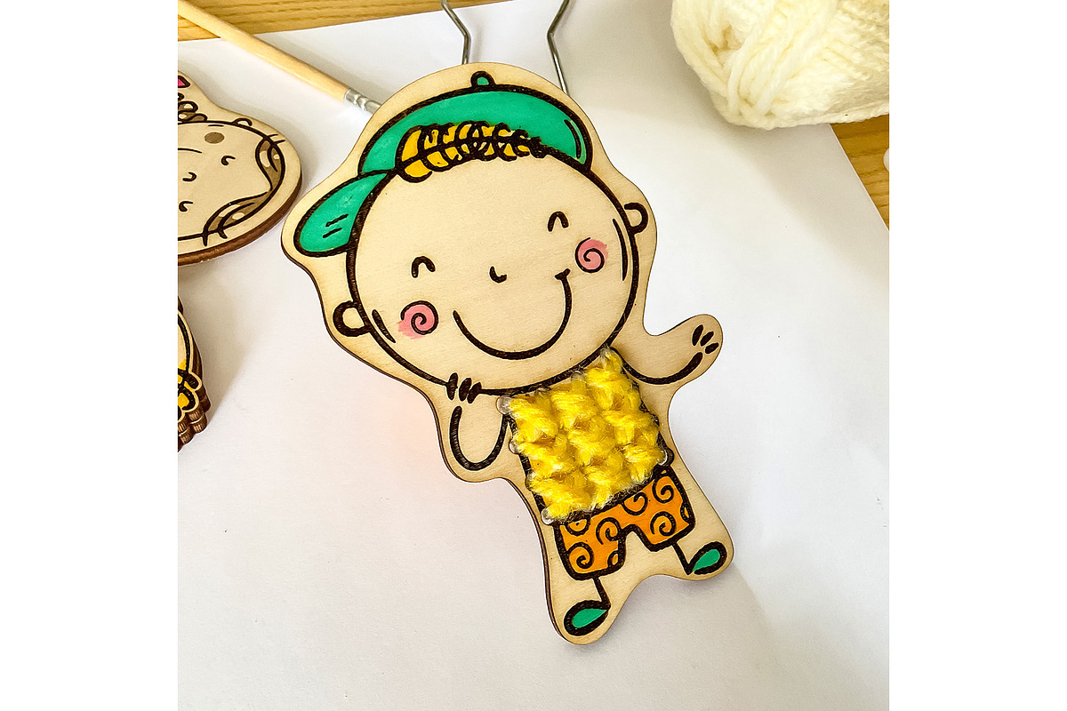 Laser cut SVG files for kids, an Object Graphic by Bubert Art (Photo 7 of 7)
