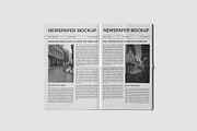 Newspaper Mockups, an Advertising Mockup by graphiccrew (Thumbnail 8 of 13)