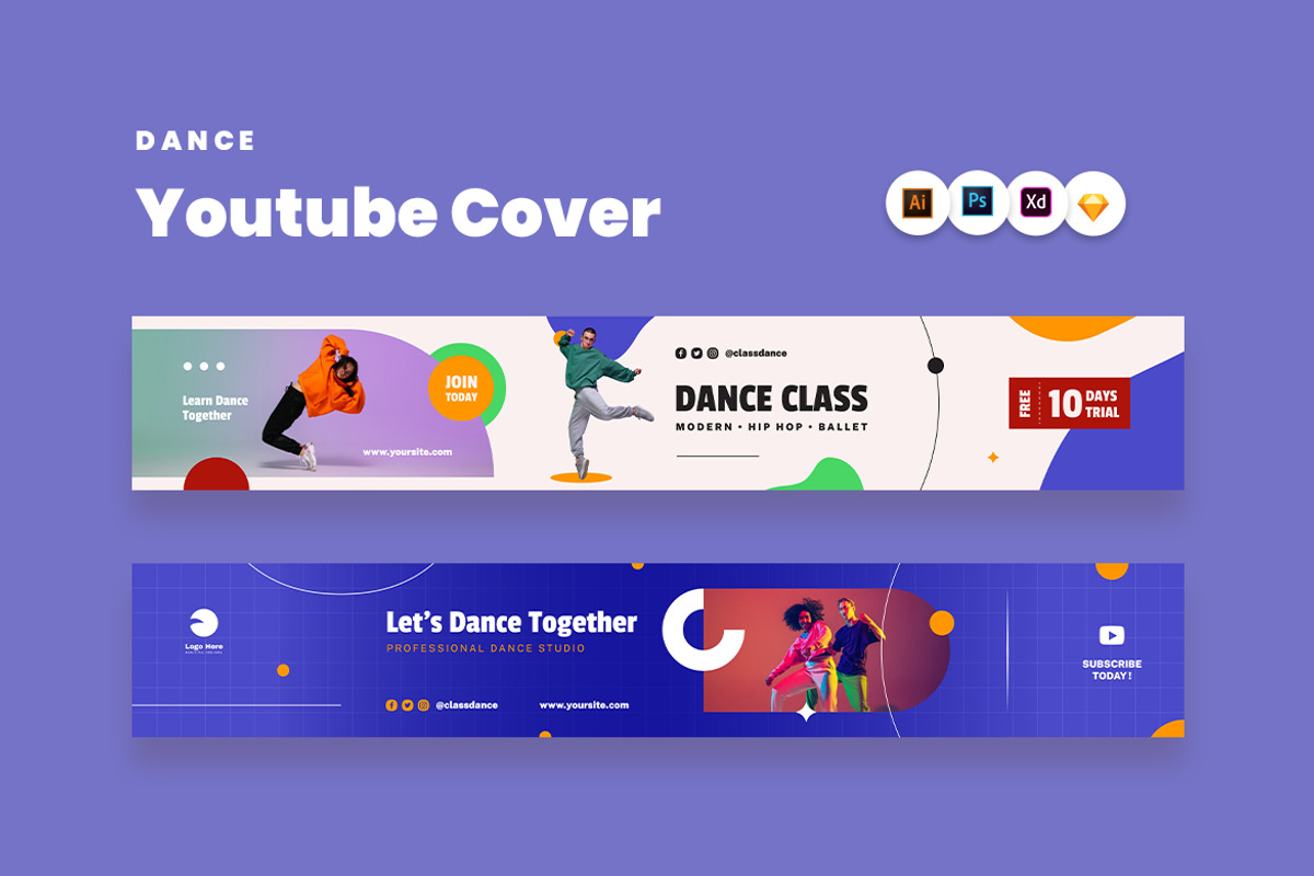 Dance Youtube Cover, a Social Media Template by Rahardi Creative (Photo 4 of 4)