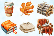 Sweater Weather Elements Clipart, an Illustration by Craft Nest (Thumbnail 5 of 9)