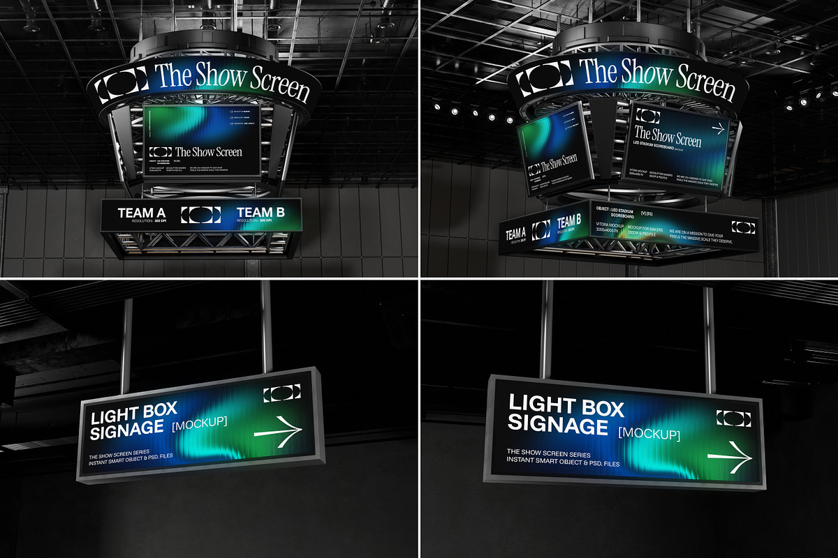 40+ Event Screen Mockup Bundle, a Mockup by Vitora Mockup (Photo 7 of 13)