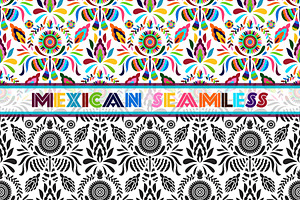 otomi seamless patterns