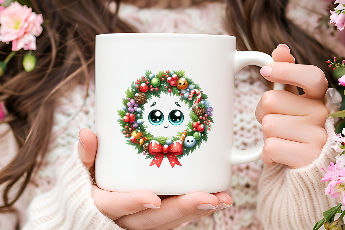 Cute Cartoon Christmas Clipart, an Illustration by RobertsArt (Photo 3 of 7)