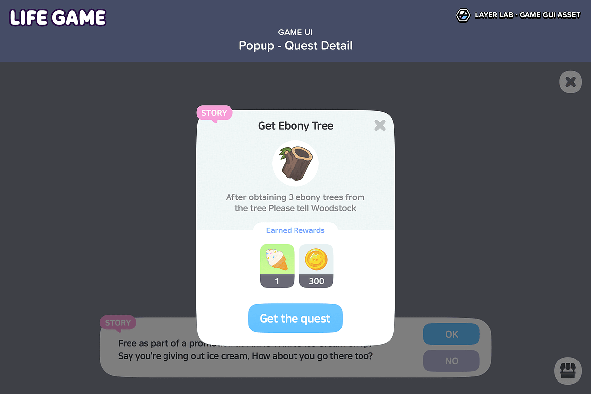 GUI - Life Game, an UI Kit Template by LAYERLAB (Photo 26 of 55)