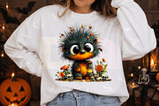 Creepy Cute Woodland Animals Clipart, a Transportation Illustration by Digital Artistic99 (Thumbnail 6 of 7)